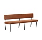 Eetkamerbank Espen cognac eco-leer 190 cm