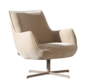 Fauteuil Stella draaibaar velvet taupe