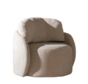 Fauteuil Cali beige chenille