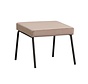 Hocker Espen taupe velvet