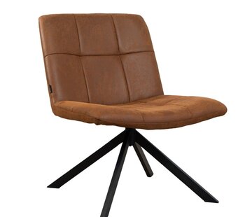 Bronx71 Fauteuil Eevi cognac eco-leer