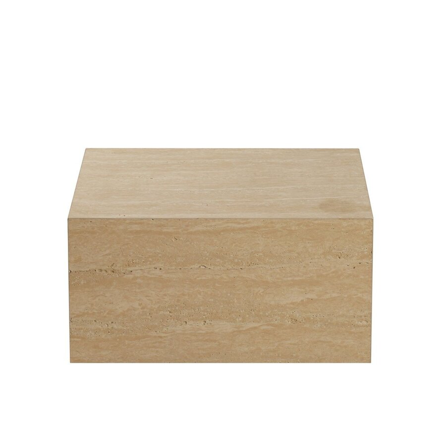 Salontafel/element Ace travertin 60x60x30