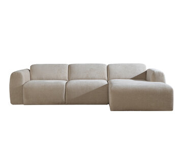 Bronx71 Hoekbank rechts Maine chenille beige
