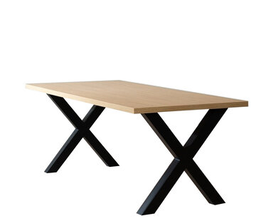 Bronx71 Eettafel Bodo melamine eiken 220 x 90 cm