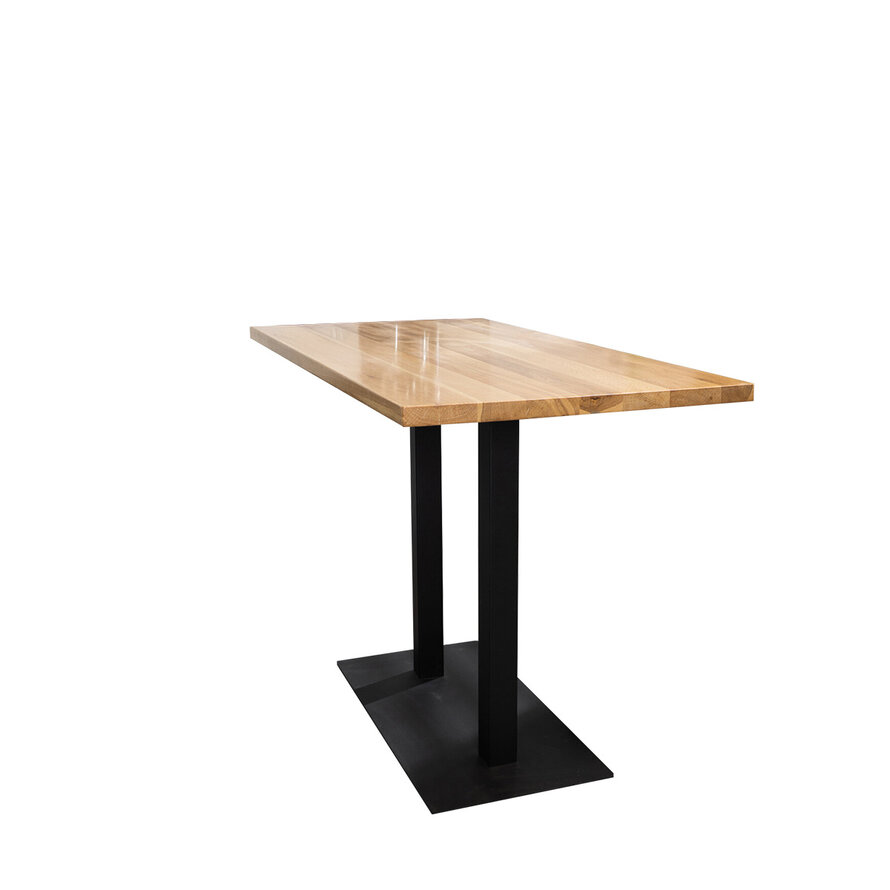 Bartafel Sven eikenhout 160 x 80 x 109 cm