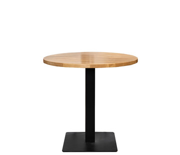 Bronx71 Bistrotafel Sven rond eikenhout Ø 80 cm