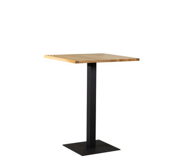 Bronx71 Bartafel Sven eikenhout 80 x 80 x 108 cm