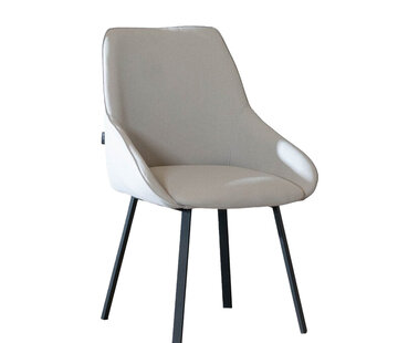 Bronx71 Stoel Lova gerecycled polyester grijs