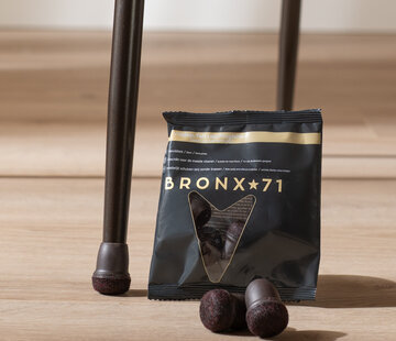 Bronx71 Vloerbeschermer set (voor 4 poten) bruin Ø14-19 mm