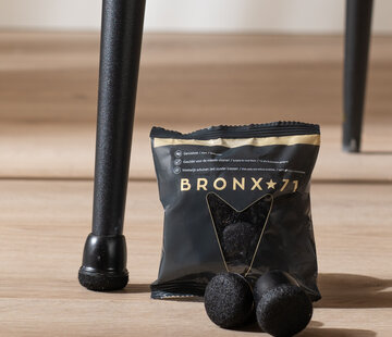 Bronx71 Vloerbeschermer set (voor 4 poten)  zwart Ø19-25 mm