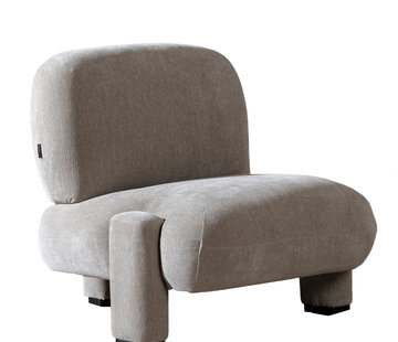 Bronx71 Fauteuil Louise chenille taupe