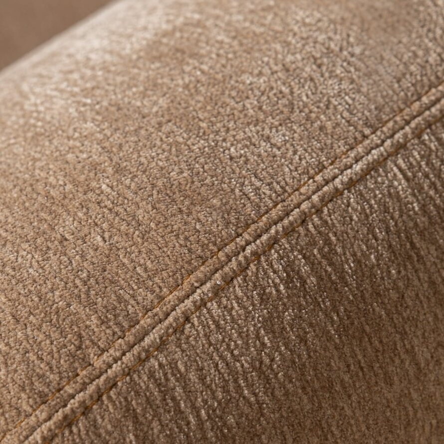 Fauteuil Louise chenille terracotta