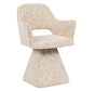 Stoel Josh draaibaar chenille beige