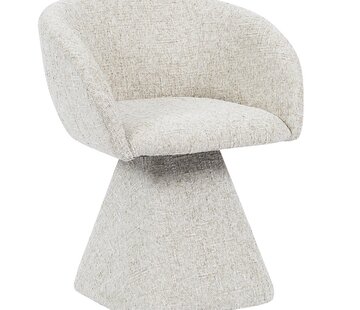 Bronx71 Stoel Lenn draaibaar chenille taupe