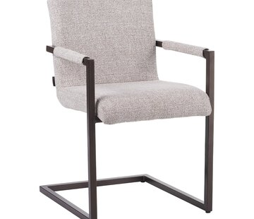 Bronx71 Stoel Lio polyester off white/bruin