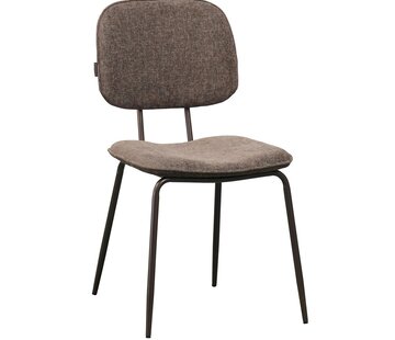 Bronx71 Stoel Javi velvet bruin