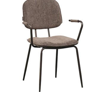 Bronx71 Stoel Jethro velvet bruin