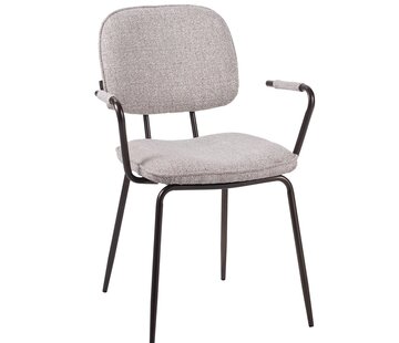 Bronx71 Stoel Jethro polyester off white/bruin