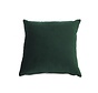 Kussen Anna donkergroen velvet 45 x 45 cm