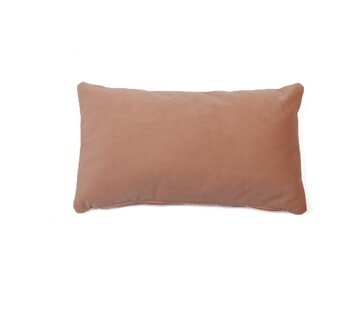 Bronx71 Kussen Anna roze velvet 25 x 45 cm