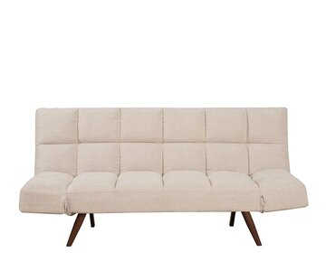 Bronx71 Slaapbank 1,5 persoons Timo beige gerecycled polyester