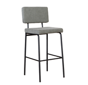 Bronx71 Barkruk Espen groen gerecycled polyester 64-77 cm