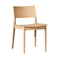Scandinavische stoel Juno naturel eiken