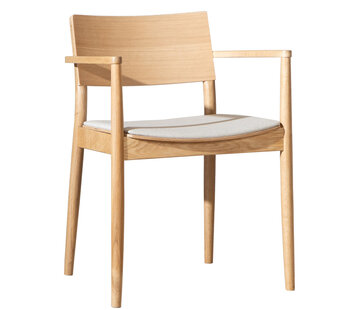 Bronx71 Stoel Juan naturel eiken/off white