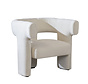Fauteuil Bibi chenille off white