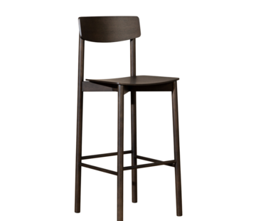 Bronx71 Barkruk Miquel walnoot 78,5 cm