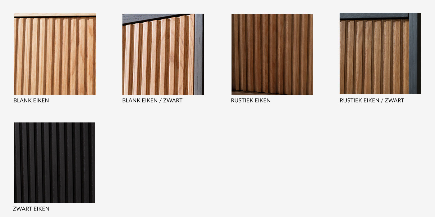 Panelen collectie eiken