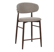 Bronx71 Kruk Lara taupe linnen 65 cm
