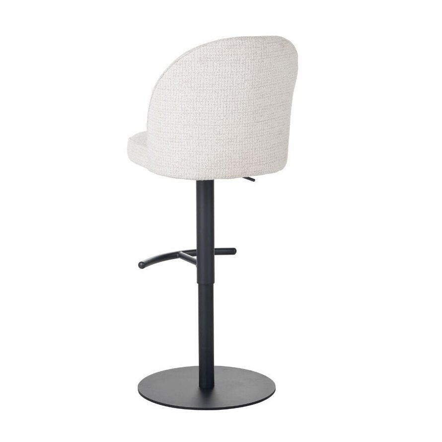 Barkruk Odin beige polyester 63-83 cm