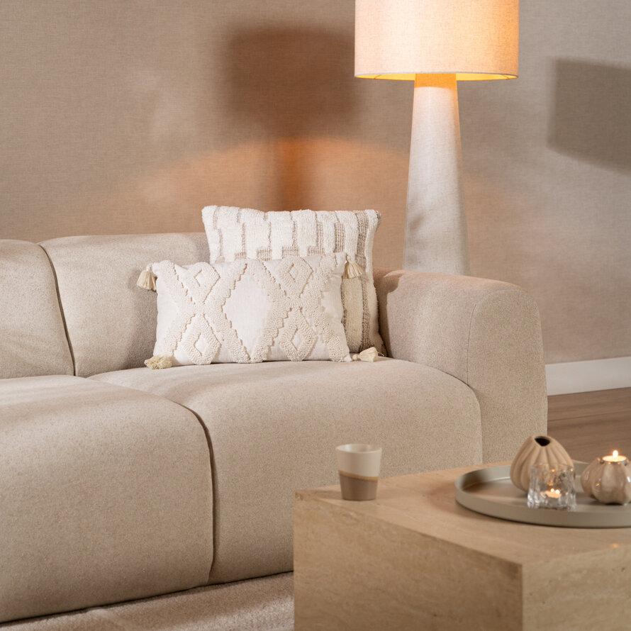 2,5-zits Maine bank beige chenille