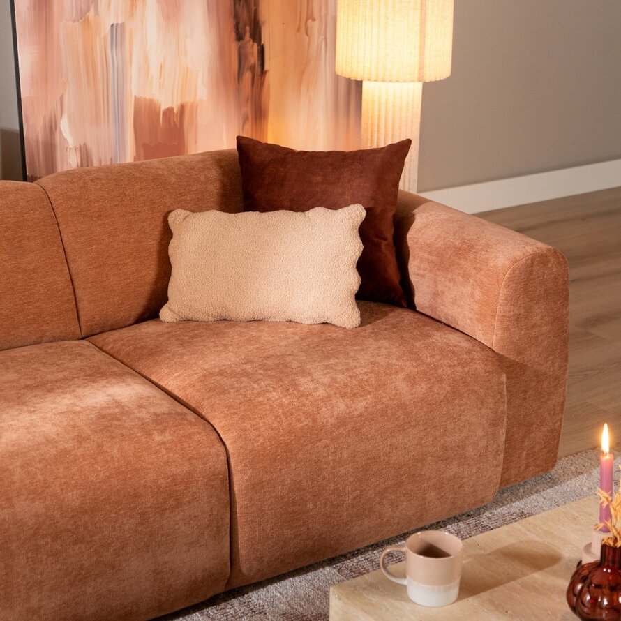 2,5-zits Maine bank terracotta polyester