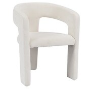 Bronx71 Stoel Bibi chenille off white