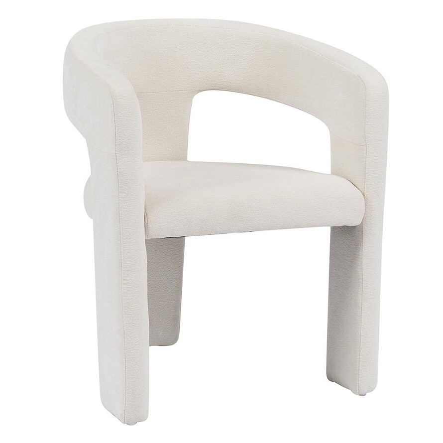 Stoel Bibi chenille off white