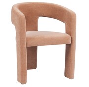Bronx71 Stoel Bibi chenille terracotta