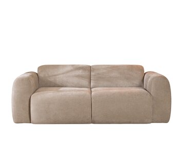 Bronx71 2,5-zits Maine bank taupe polyester stof