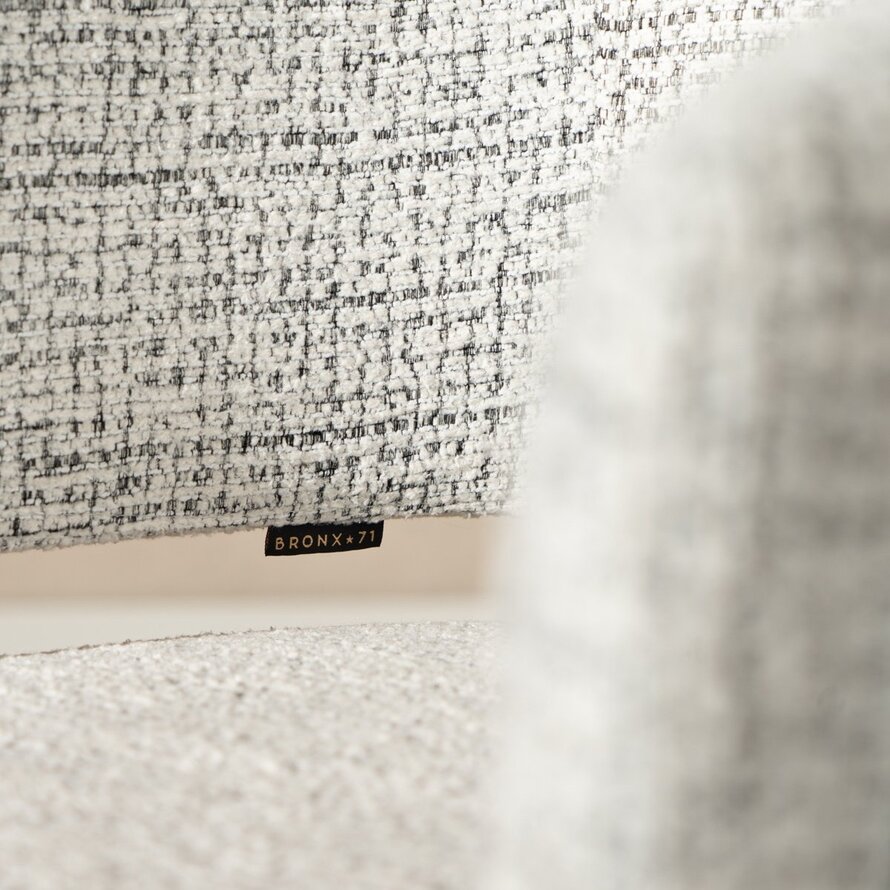 Stoel Armin off white/zwart