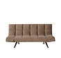 Slaapbank 1,5 persoons Timo taupe velvet