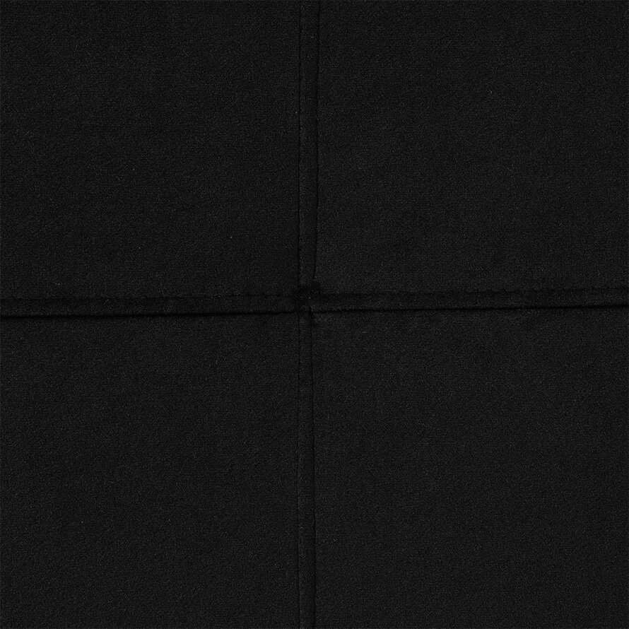 Slaapbank 2 persoons Mikko zwart velvet