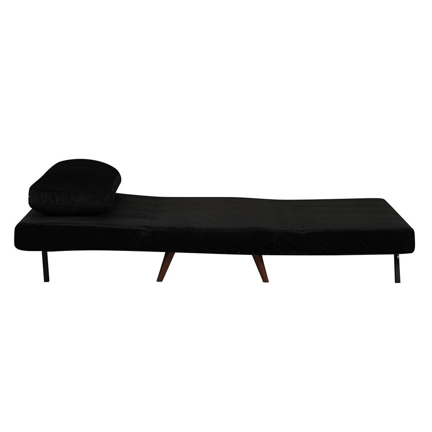 Slaapfauteuil Hanna zwart velvet
