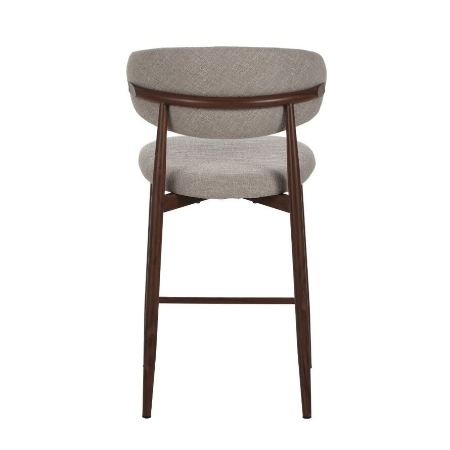 Barkruk Lara taupe linnen 70 cm