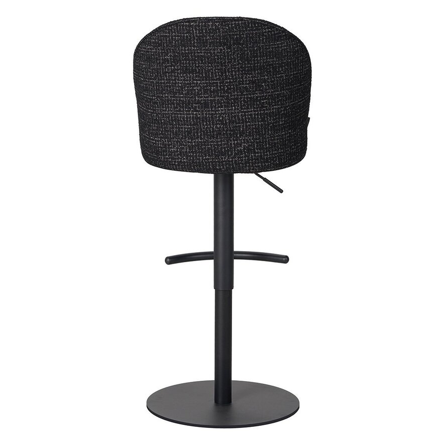 Barkruk Odin zwart polyester 63-83 cm