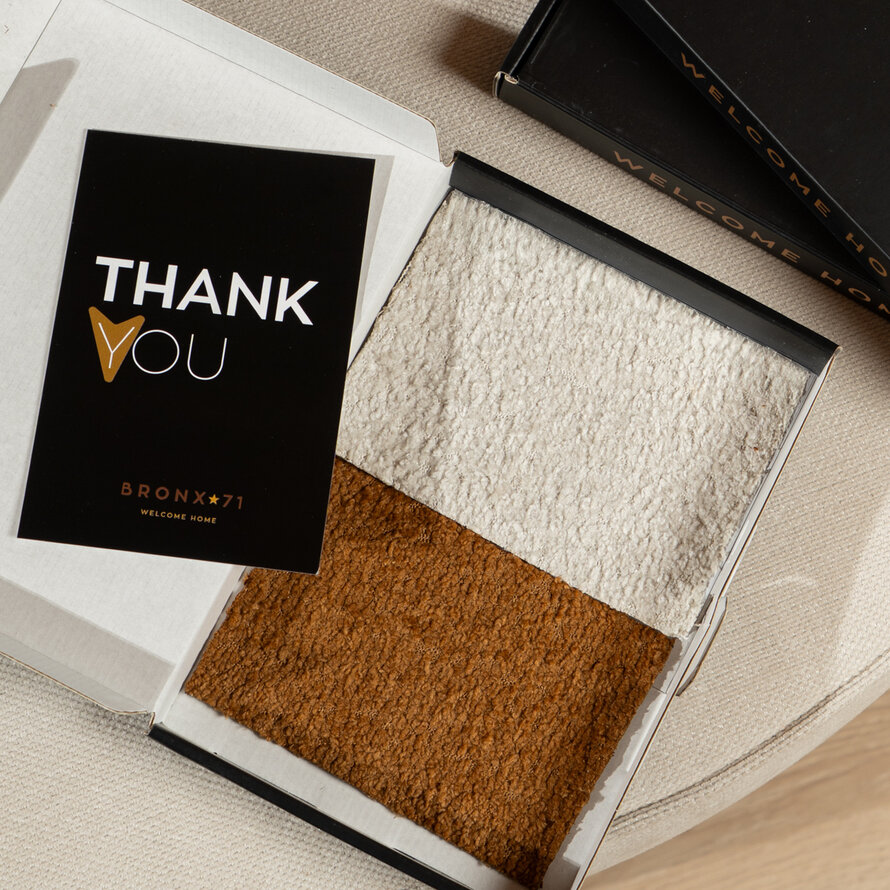 Stofstalen kit Coral Bouclé