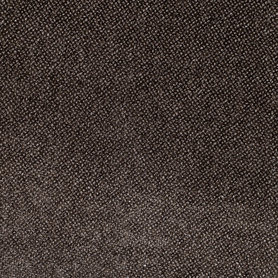 Stoel op wieltjes Finn polyester stof bruin