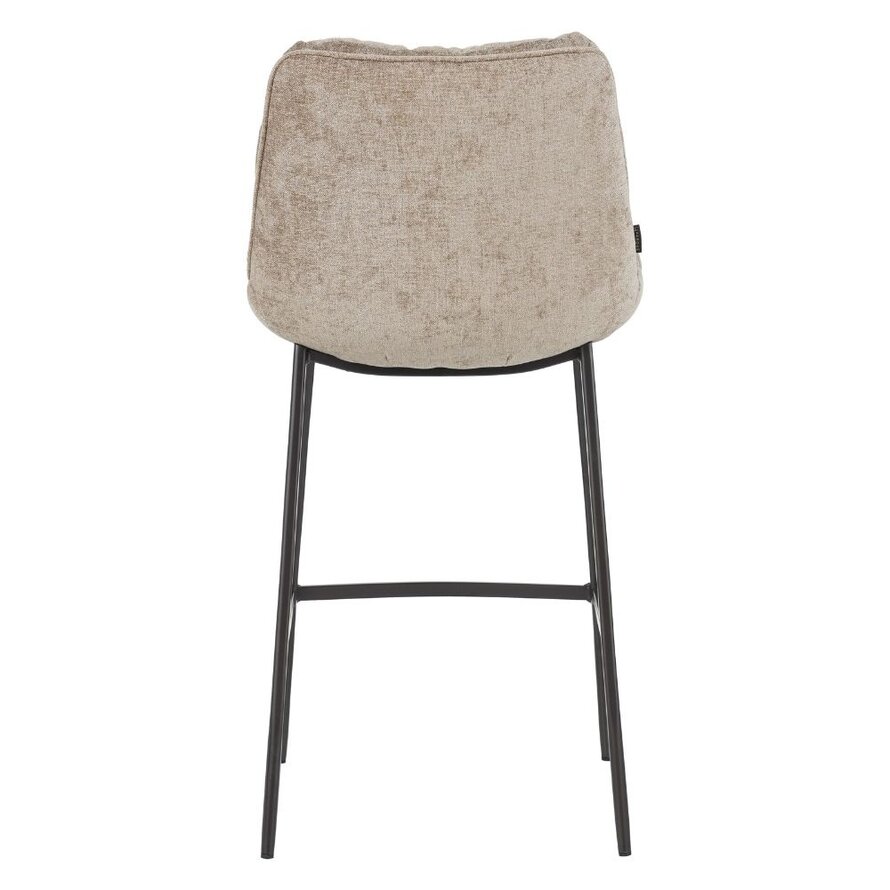 Velvet barkruk Trevi taupe