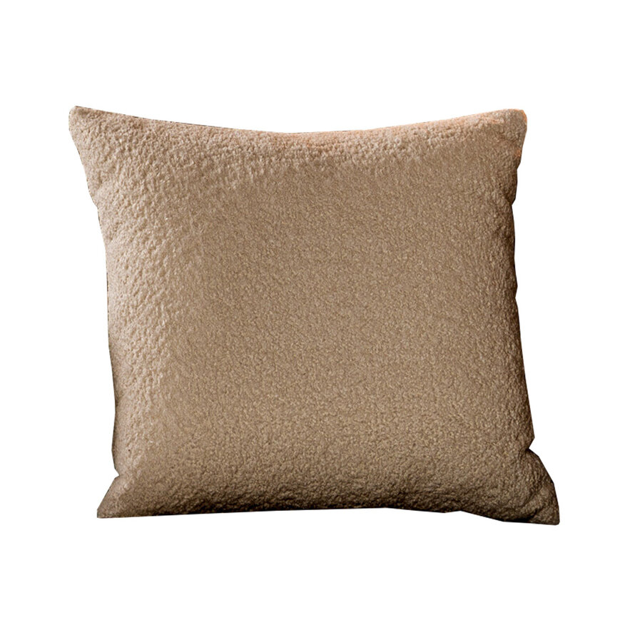 Kussen Nora beige bouclé 45 x 45 cm