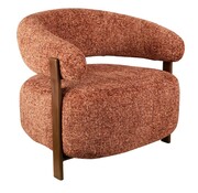 Bronx71 Fauteuil Grace chenille koper